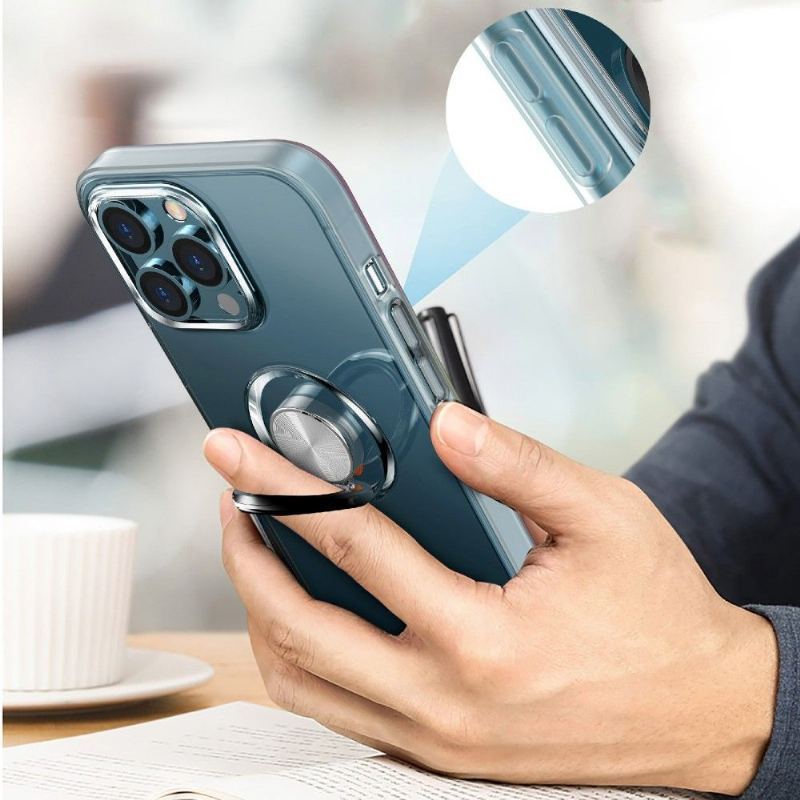 Etui do iPhone 13 Pro Anti-fall La Manon Wsparcie Rotacji