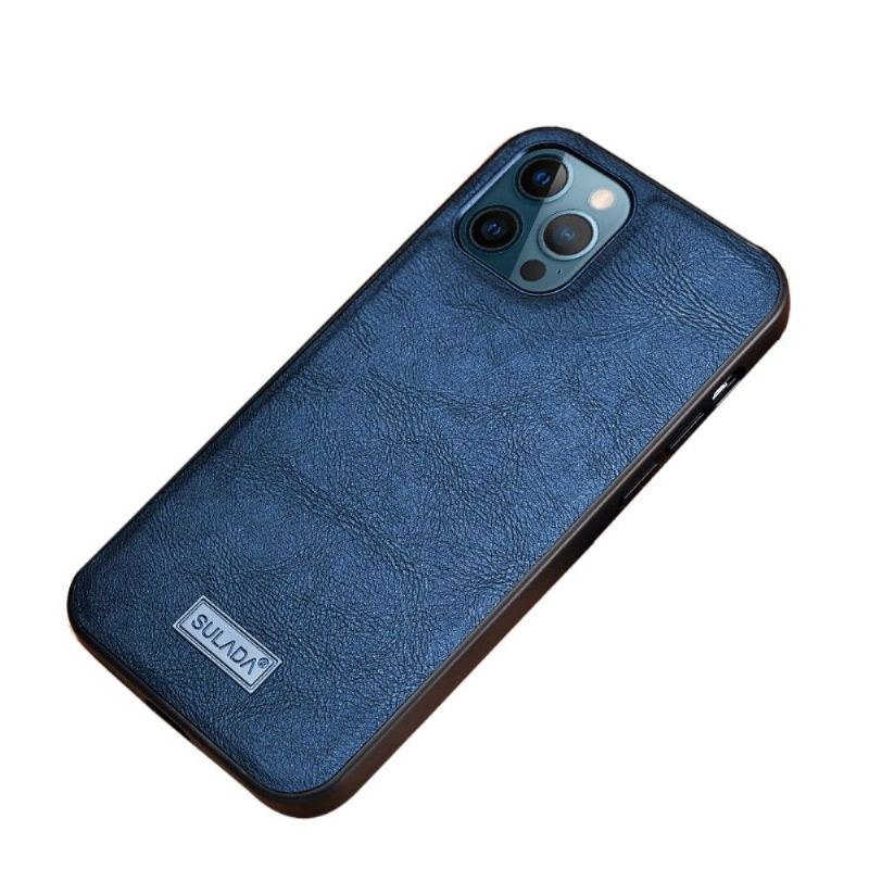 Etui do iPhone 13 Pro Classic Sulada Efekt Skóry