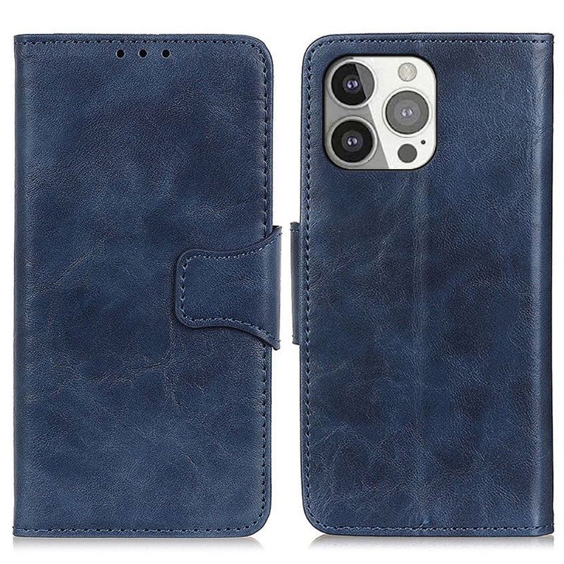 Etui do iPhone 13 Pro Edouard Classic Faux Leather