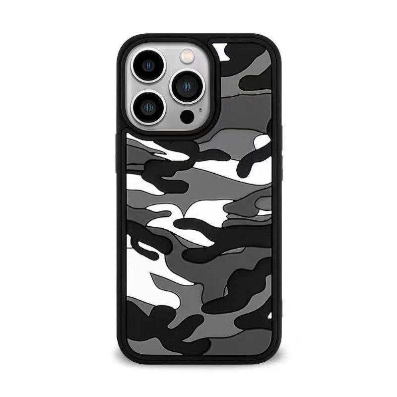 Etui do iPhone 13 Pro Rugged Wojskowy Kamuflaż