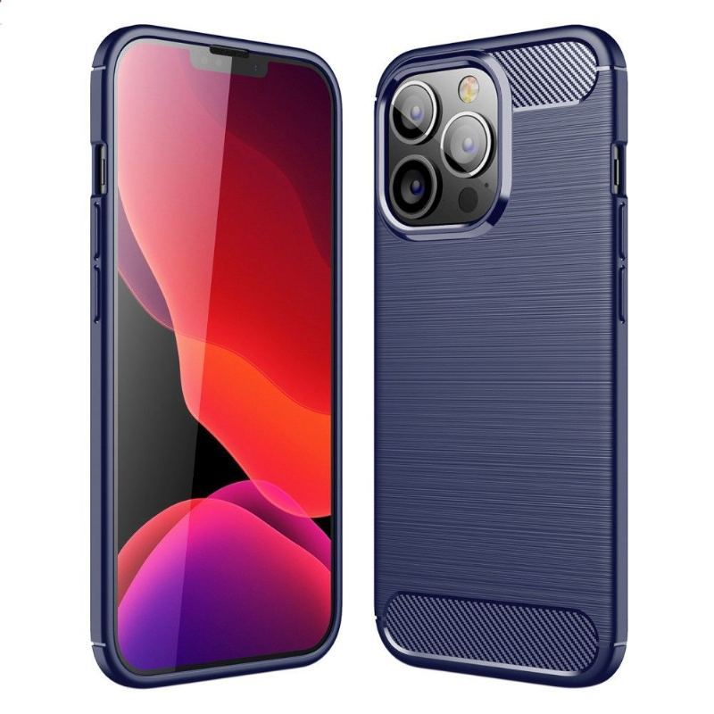 Futerały do iPhone 13 Pro Elastyczny Efekt Szczotkowany