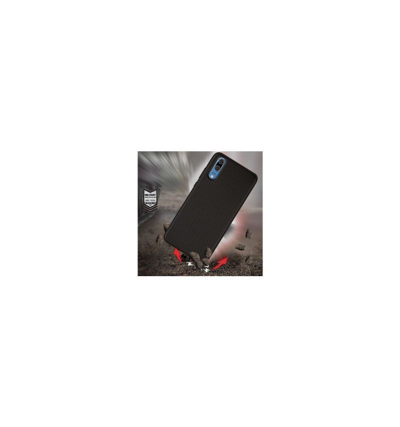 Etui do Huawei P20 Włókno Węglowe