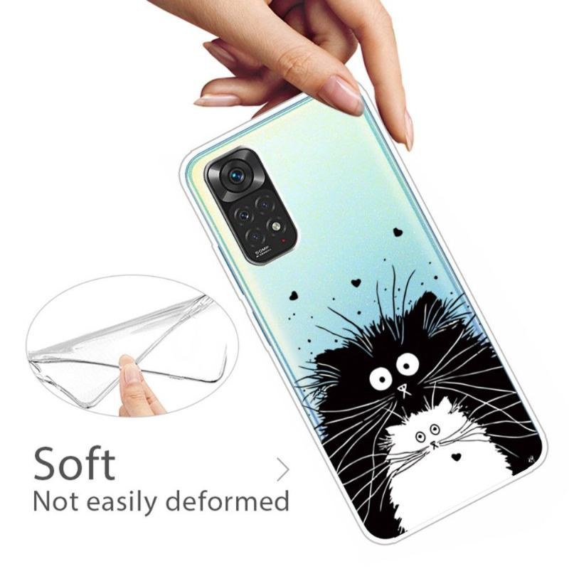 Etui do Xiaomi Redmi Note 11 Pro / 11 Pro 5G Czarno-białe Koty