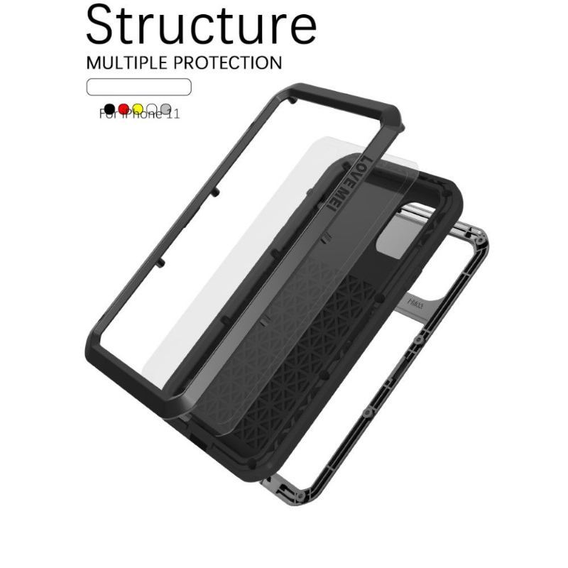 Etui do iPhone 11 Integral Love Mei Potężny Obrońca