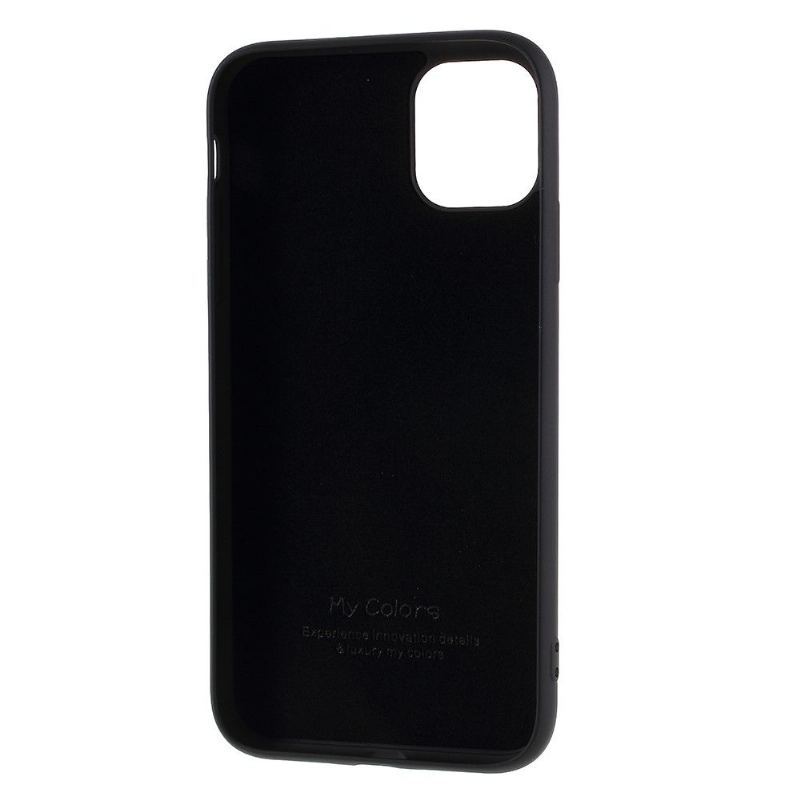 Futerały do iPhone 11 Obrzeża Płynny Silikon