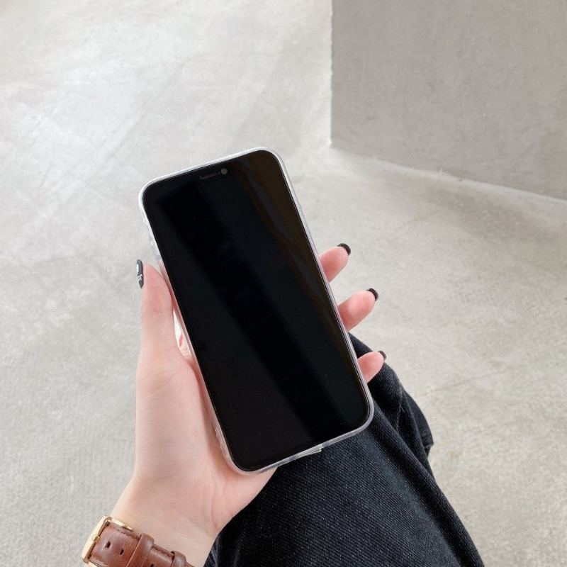 Futerały do iPhone 11 Tęczowy Brokat