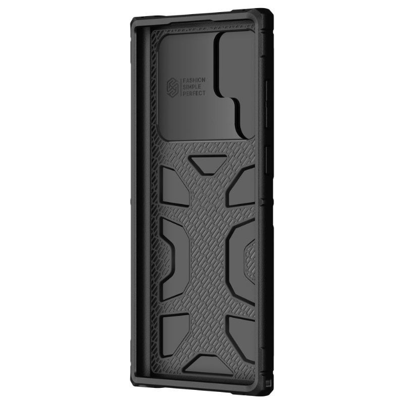 Etui do Samsung Galaxy S22 Ultra 5G Biznes Adventurer Z Osłoną Obiektywu
