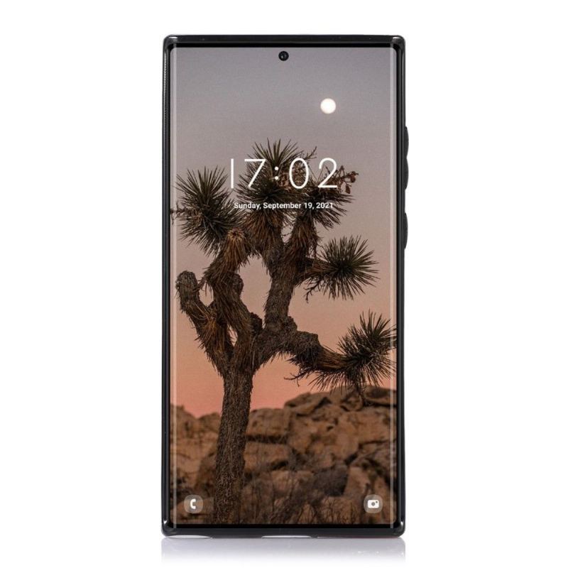 Etui do Samsung Galaxy S22 Ultra 5G Biznes Anna Etui Na Karty Ze Sztucznej Skóry