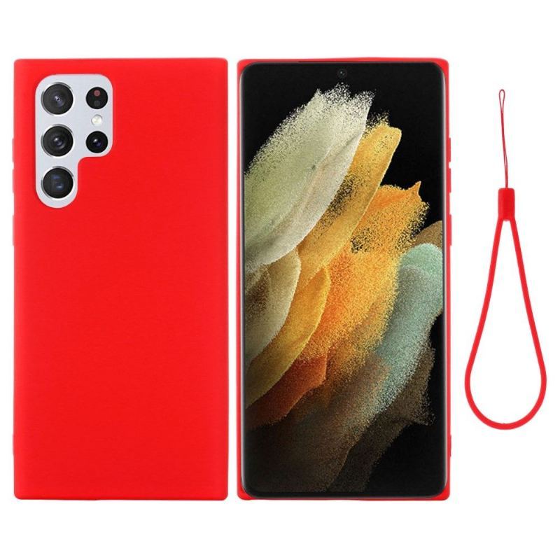 Etui do Samsung Galaxy S22 Ultra 5G Puro Płynny Silikon