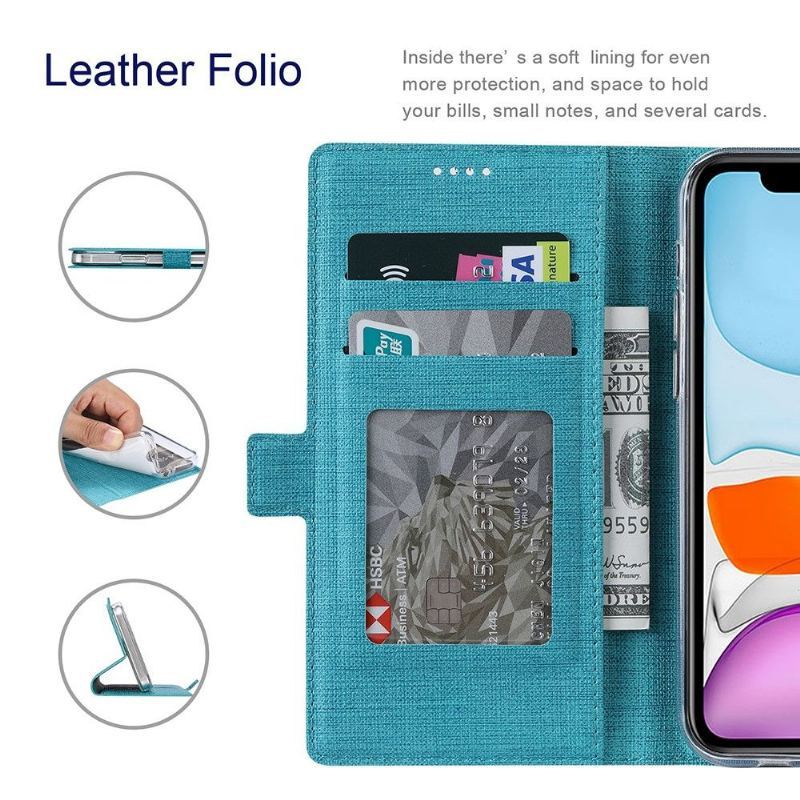 Etui Folio do Samsung Galaxy S22 Ultra 5G Braces Support Function