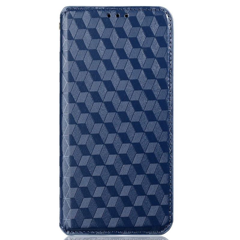 Etui Folio do Samsung Galaxy S22 Ultra 5G Classic Skórzany Futerał Geometria Projektu