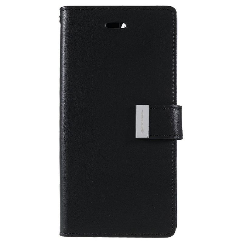 Etui Folio do Samsung Galaxy S22 Ultra 5G Obrzeża Bogata W Rtęć Premium