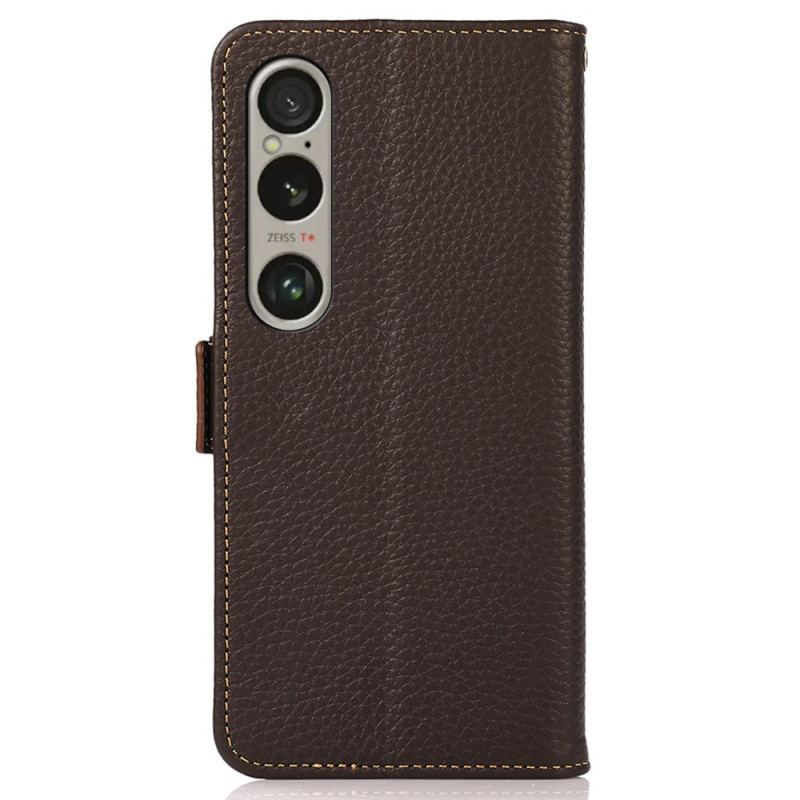 Etui Folio Sony Xperia 1 Vi Klasyczny Khazneh Etui Ochronne