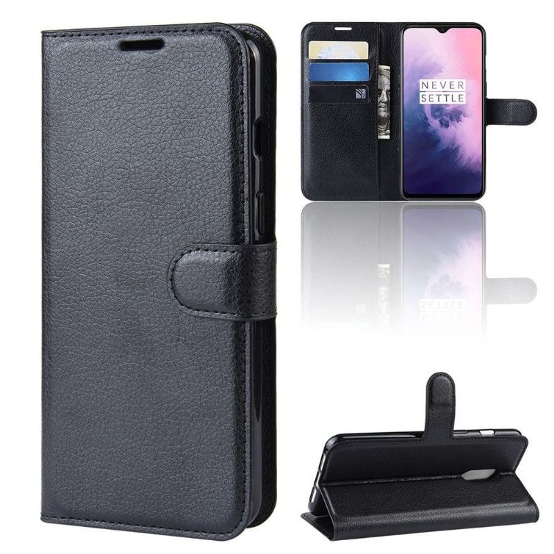 Etui do OnePlus 7 Anti-fall Portfel Portfel Skórzany W Stylu