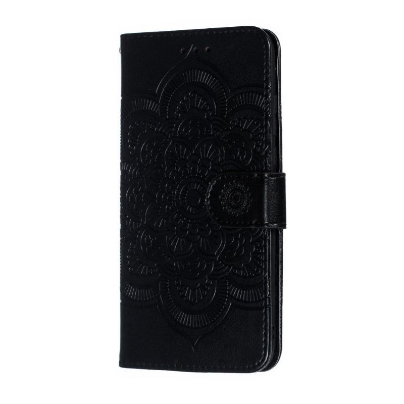 Etui do Huawei P30 Lite Anti-fall Etui Folio Folio Ze Smyczą Z Mandalą