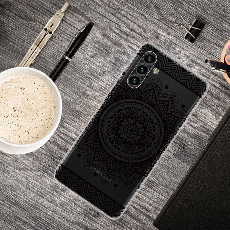 Etui do Samsung Galaxy A13 5G / A04s Mandala Z Pojedynczym Kwiatem