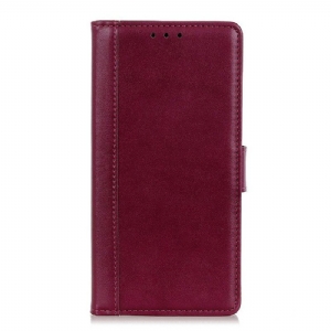 Etui Folio do Samsung Galaxy A13 5G / A04s Stylowa Skórzana Elegancja