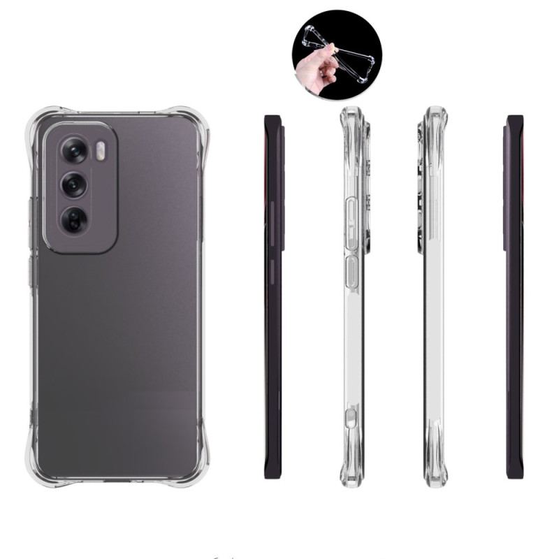 Etui Do Oppo Reno 12 5g Przezroczyste Wzmocnione Narożniki