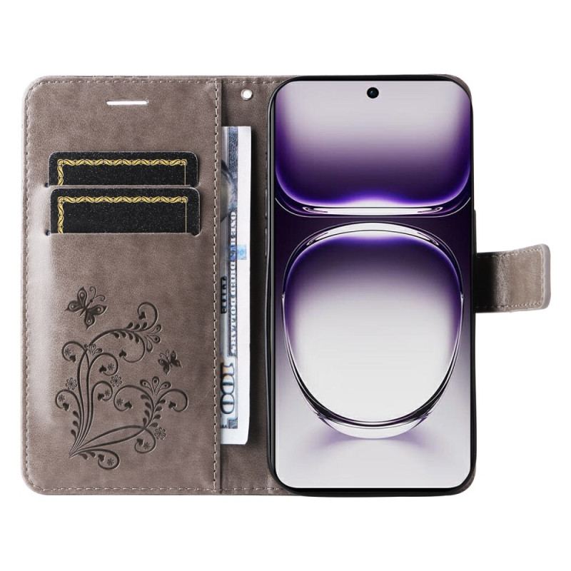 Etui Folio Oppo Reno 12 5g Gigantyczne Motyle Etui Ochronne
