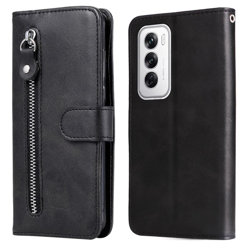 Obudowa Oppo Reno 12 5g Etui Na Telefon Kieszeń Zapinana Na Zamek