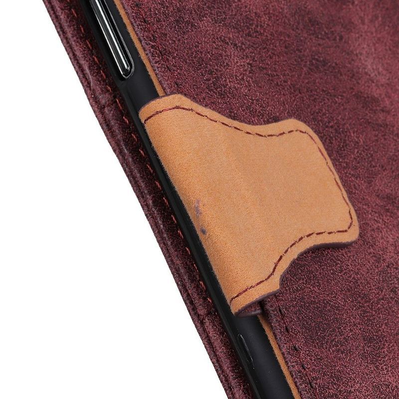 Etui Folio do Xiaomi Mi A3 Edouard W Stylu Vintage Ze Sztucznej Skóry