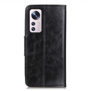 Etui do Xiaomi 12 Pro Classic Edouard Classic Faux Leather