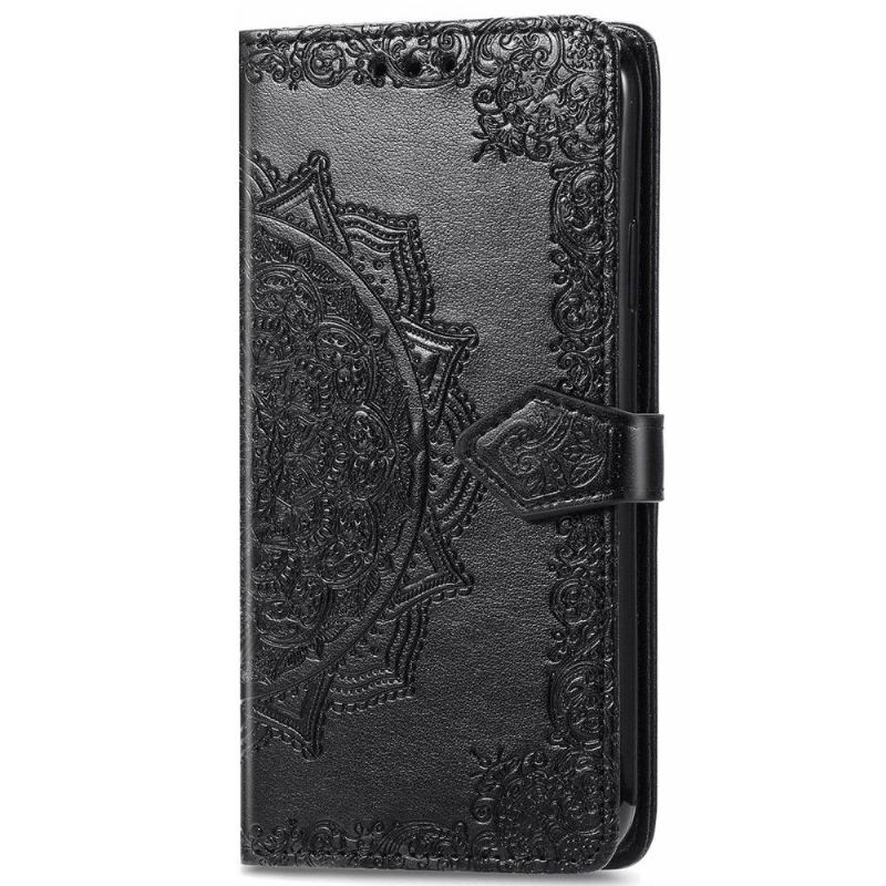 Etui Folio do Xiaomi 12 Pro Mandala Relief Faux Leather