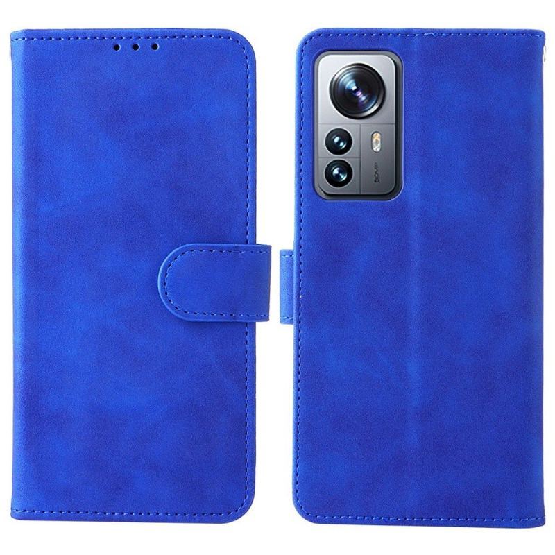 Skórzany Futerał do Xiaomi 12 Pro Anti-fall Miękki Dotyk