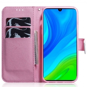 Skórzany Futerał do Xiaomi 12 Pro Kwiat Magnolii