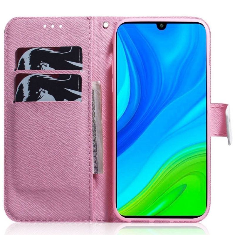 Skórzany Futerał do Xiaomi 12 Pro Kwiat Magnolii