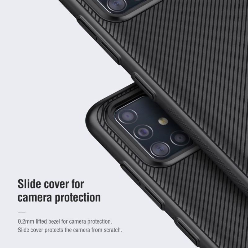 Etui do Samsung Galaxy A51 Biznes Nillkin Z Tylną Osłoną Obiektywu
