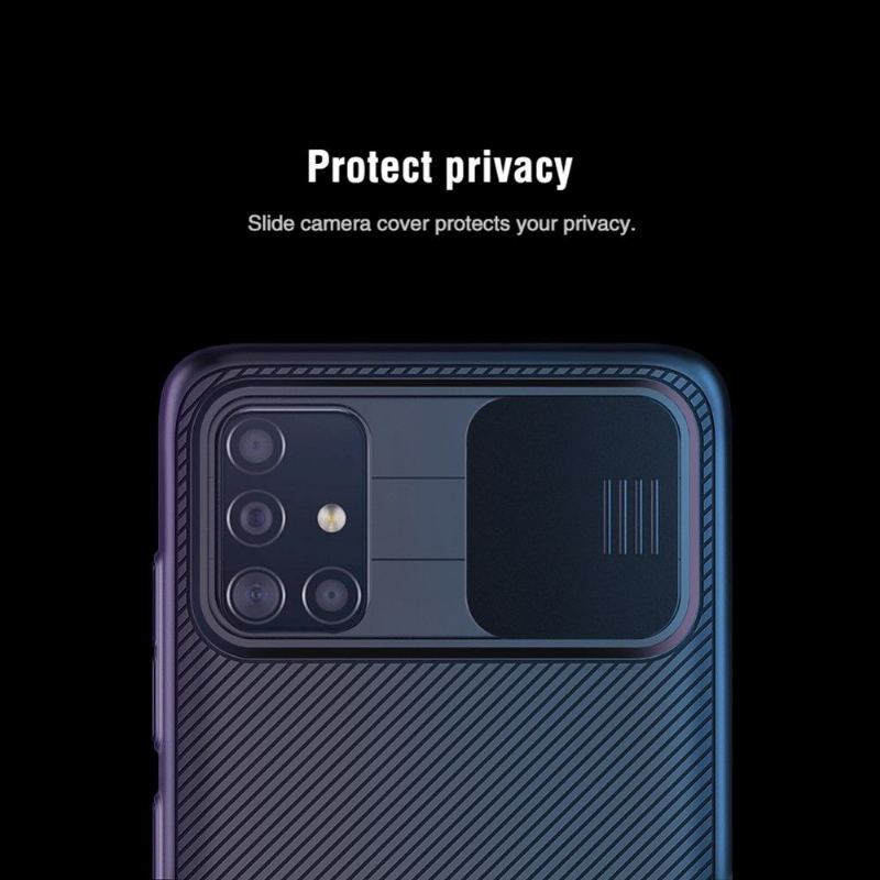 Etui do Samsung Galaxy A51 Biznes Nillkin Z Tylną Osłoną Obiektywu