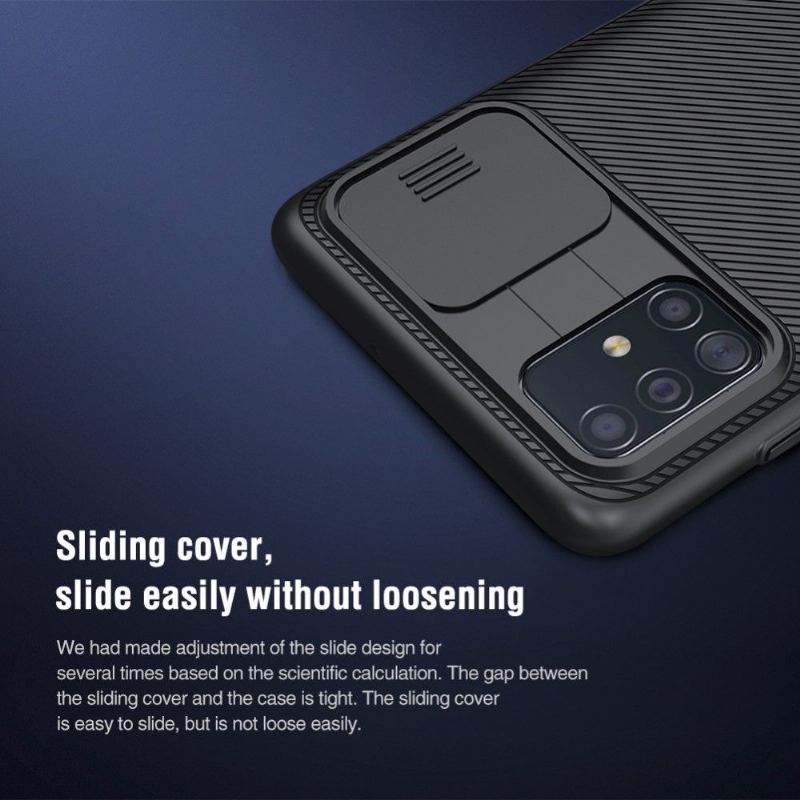 Etui do Samsung Galaxy A51 Biznes Nillkin Z Tylną Osłoną Obiektywu