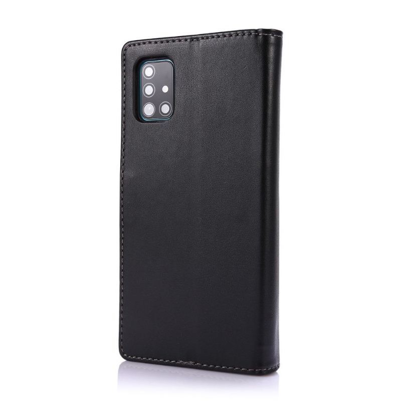 Etui Folio do Samsung Galaxy A51 Wieloprzedziałowy Uchwyt